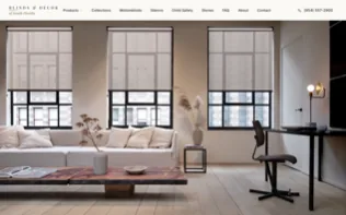 Homepage of Blinds Decor of South Florida, captured 2026-09-20